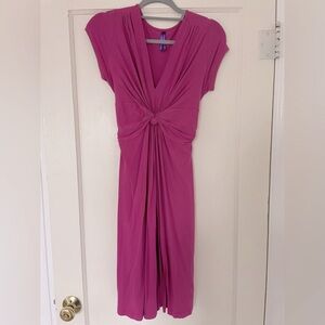 Seraphine Pink Maternity Dress